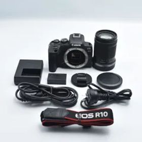 B#10693 T Canon ミラーレス一眼カメラ EOS R10 レンズキット(RF-S18-150)ブラック/APS-C/EOSR10-18150ISSTMLK