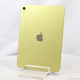 iPad 第10世代 64GB イエロー MPQ23J／A Wi-Fi ［10.9インチ液晶／A14 Bionic］