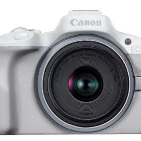 【中古】Canon キヤノン EOS R50 RF-S18-45 IS STMレンズキット ホワイト