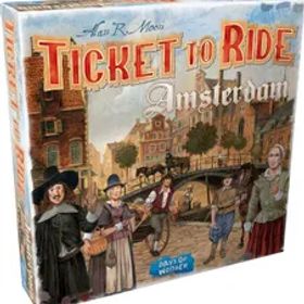 ボードゲーム Ticket to Ride Amsterdam アムステルダム 商業ネットワークボード 15分 プレイ コンパクトサイズ 英語版 日本語説明書なし