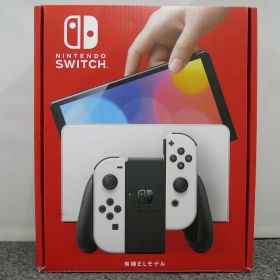 【全品ポイント10倍！要エントリー】ニンテンドー Nintendo Nintendo Switch （有機ELモデル）Joy-Con (L)/ (R) ホワイト HEG-S-KAAAA 【中古】