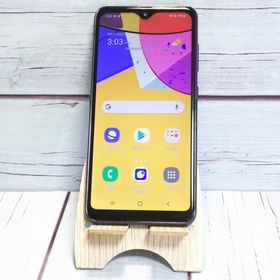 au SCV49 ブラック Galaxy A21 本体 白ロム SIMロック解除済み SIMフリー 605249