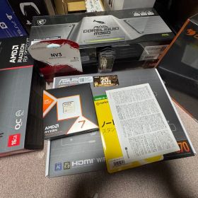 Ryzen7 9800X3D RX9070XT 自作PCキット ゲーミング