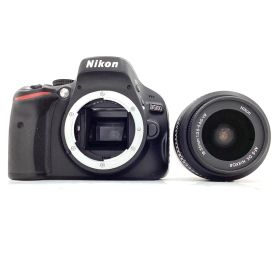 【全額返金保証】【最速発送】Nikon デジタル一眼 D5100 18-55 VR レンズキット ブラック 動作確認済