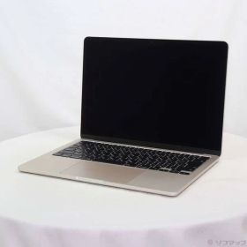 ソフマップ 〔中古品〕 MacBook Air 13.6-inch Early-2024 MXCU3J／A Apple M3 8コアCPU_10コアGPU 16GB SSD512GB スターライト 〔15.7 Sequoia〕【262】