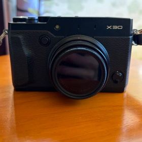 FUJIFILM X30 ブラック 本体 バッテリー レンズ付き