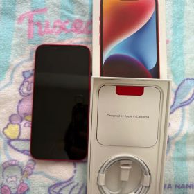 Apple iPhone 14 赤 128GB 美品 バッテリー状態100%