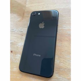 アイフォーン(iPhone)のアップル iPhone8 256GB Black docomo(スマートフォン本体)