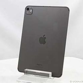 iPad Pro 11インチ 第5世代 標準ガラス 512GB スペースブラック MVW33J／A SIMフリー ［11インチ有機EL／Apple M4 9コアCPU10コアGPU］