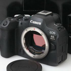 【中古】【極美品】キヤノン EOS R6 Mark II ボディ （センサー清掃済） CA01-M5429-2J4 CANON キヤノン RFマウント ミラーレス フルサイズ EOS 手ブレ補正 4K対応