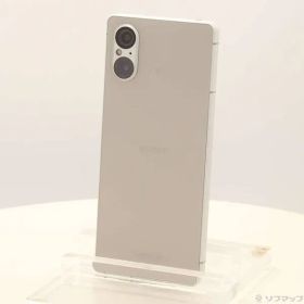 〔中古品〕 Xperia 5 V 256GB プラチナシルバー XQ-DE44 S2JPCX0 SIMフリー【349】