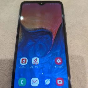 Samsung Galaxy A20 SC-02M 本体 ブラック