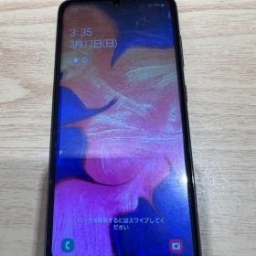 Galaxy A20 32GB SIMフリー SC-02M 割れなし