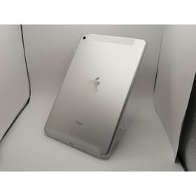 【中古】Apple SoftBank 【SIMロック解除済み】 iPad mini4（2015） 16GB シルバー MK702J/A【川崎駅前】保証期間１ヶ月【ランクC】