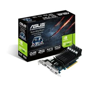 【中古】 ASUS NVIDIA GeForce GT730搭載ビデオカード ファンレス GT730-SL-2GD3-BRK