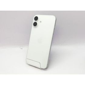 【中古】Apple 国内版 【SIMフリー】 iPhone 16 Plus 128GB ホワイト MXVC3J/A【立川フロム中武】保証期間１ヶ月【ランクA】