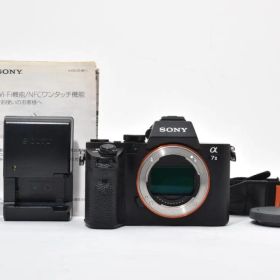 SONY α7II ショット数102000回 ミラーレスカメラ 動作好調