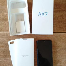 Oppo AX7 64GB デュアルsim 充電器付き (usbコード無し)