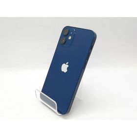 【中古】Apple docomo 【SIMロック解除済み】 iPhone 12 mini 64GB ブルー MGAP3J/A【立川フロム中武】保証期間1ヶ月【ランクC】
