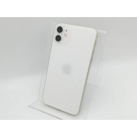 【中古】Apple au 【SIMロック解除済み】 iPhone 11 64GB ホワイト MWLU2J/A【中野】保証期間1ヶ月【ランクC】