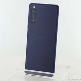 〔中古品〕 Xperia 10 II 64GB ブルー SO-41A docomoロック解除SIMフリー【198】