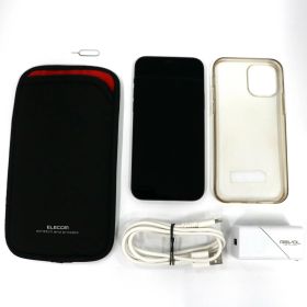 [中古] Apple iPhone 12 64GB (SIMフリー) iphone-12-64-b ブラック[可(C)]