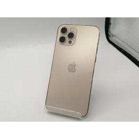 【中古】Apple SoftBank 【SIMロック解除済み】 iPhone 12 Pro 128GB ゴールド MGM73J/A【広島本通】保証期間1ヶ月【ランクC】