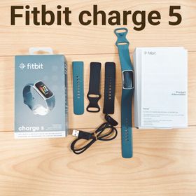 フィットビット(Fitbit)のFitbit Charge 5 スチールブルー-プラチナ(その他)
