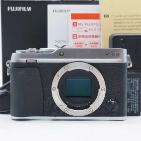 富士フィルム Fujifilm Fuji X Series X-E3 Silver 24.3MP Body 120 shots 元箱 [良品] #Z5676A