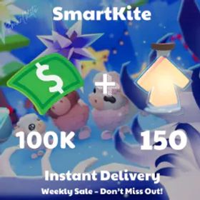 [アダプトミー] 100K バックル 💸 + 150 年齢アップポーション 🧪 + メアド譲渡可能 🗝️