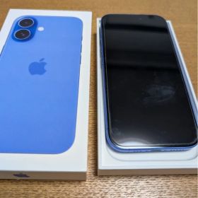 本日最終価格 iPhone 16 ウルトラマリン128GB SIMフリー