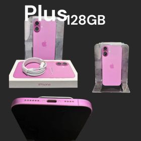 美品Apple iPhone16 Plus 128GB ピンク SIMフリー