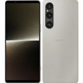 【中古】【安心保証】 Xperia 1 V SOG10[256GB] au プラチナシルバー