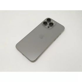 【中古】Apple 国内版 【SIMフリー】 iPhone 15 Pro Max 256GB ナチュラルチタニウム MU6R3J/A【宇田川】保証期間1ヶ月【ランクC】