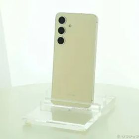 〔中古品〕 Galaxy S24 256GB アンバーイエロー SM-S921QZYESJP SIMフリー【198】