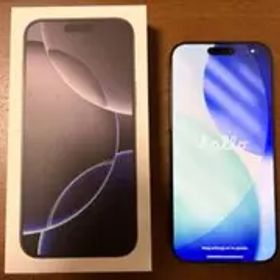 iPhone 16 Pro Max 256GB ブラックチタニウム