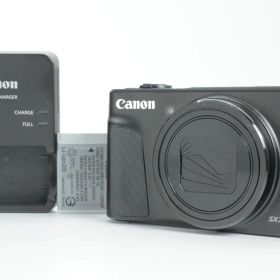 【美品】Canon Powershot SX740 HS Digital Camera Black キャノン コンパクトデジタルカメラ ブラック 黒 EF-TN-JP1612