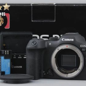 Canon キヤノン 【中古】Canon キヤノン EOS R7 ミラーレス一眼カメラ シャッター回数僅少 元箱付き ミラーレスカメラ