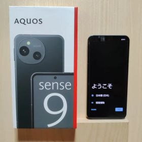 AQUOS sense 9 ブラック 本体