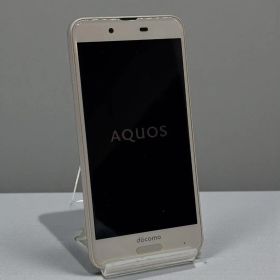 稼働品 ドコモ アクオス AQUOS SH-01K ゴールド SIMフリー