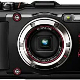 【中古】OLYMPUS デジタルカメラ STYLUS TG-3 Tough ブラック 1600万画素CMOS F2.0 15m防水 100kgf耐荷重 GPS+電子コンパス&内蔵Wi-Fi TG-3 BLK