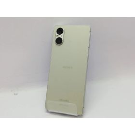 【中古】SONY docomo 【SIMフリー】 Xperia 5 V 8GB 128GB プラチナシルバー SO-53D【立川フロム中武】保証期間1ヶ月【ランクB】
