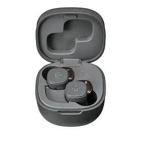 オーディオテクニカ ワイヤレスイヤホン ストーンブラック Bluetooth 急速充電 小型 軽量 サスティナブル ATH-SQ1TW STB☆彡