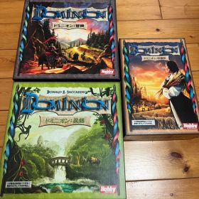 ドミニオン拡張版3点セット(異郷、冒険、収穫祭)