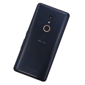 docomo arrows アローズ F-41A ネットワーク制限〇 SIMフリー 32GB ネイビー 画面傷有り 後ろスレあり【中古】JA-26155