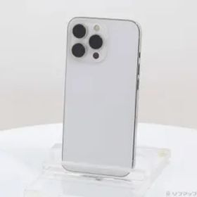 〔中古品〕 iPhone13 Pro 256GB シルバー MLUP3J／A SIMフリー【349】