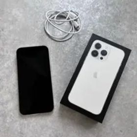 美品 iPhone13pro 256GB シルバー 充電器付き