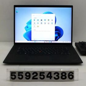 Lenovo ThinkPad P1 Gen4 Xeon W-11855M 3.2GHz/32GB/512GB/WQUXGA タッチパネル/Win11/NVIDIA RTX A2000 Laptop GPU 【559254386】