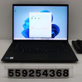 Lenovo ThinkPad P1 Gen4 Xeon W-11855M 3.2GHz/32GB/512GB/WQUXGA タッチパネル/Win11/NVIDIA RTX A2000 Laptop GPU 【559254368】