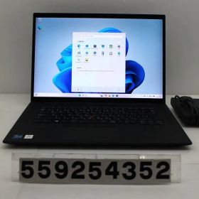 Lenovo ThinkPad P1 Gen4 Xeon W-11855M 3.2GHz/32GB/512GB/WQUXGA タッチパネル/Win11/NVIDIA RTX A2000 Laptop GPU 【559254352】